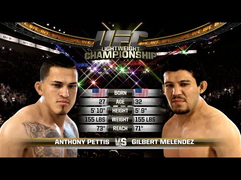 EA SPORTS UFC 181 : Gilbert Melendez vs  Anthony Pettis Simulation | Xbox One