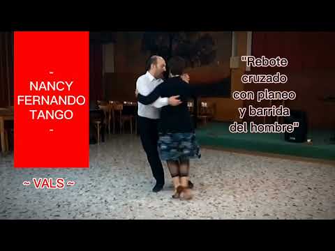 Tango VALS ~ "Rebote cruzado con planeo y barrida del hombre" - Nancy Fernando Tango