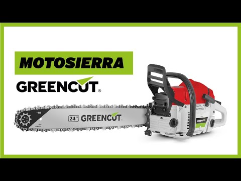 Greencut GS750X - La motosierra más potente para tus trabajos de poda y tala forestal
