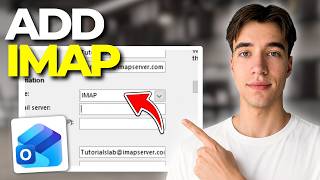 How To Add IMAP Account To Outlook App 2026 | Step By Step