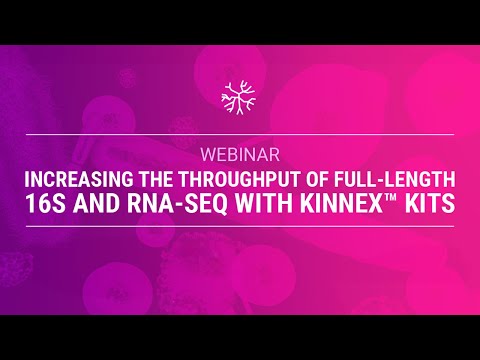 Increasing the throughput of full-length 16S and RNA-Seq with Kinnex kits - PacBio