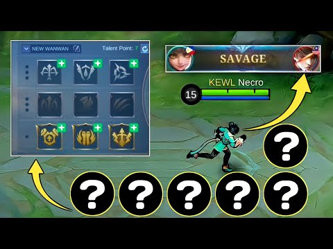 TOP GLOBAL WANWAN BEST ITEM AND EMBLEM🔥 Reveal!! | ( AUTO SAVAGE🔥 ) | MLBB