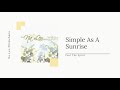 Simple As A Sunrise - Na Leo Pilimehana