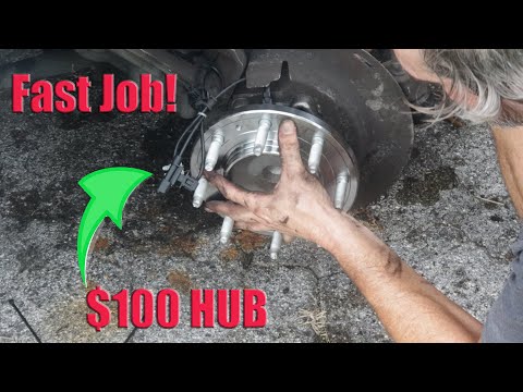 Front Wheel Hub Bearing Chevrolet Silverado 2500 HD Replacement