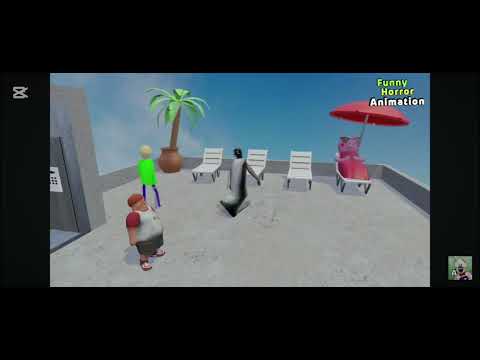 Siren Head Vs Piggy, Granny, Baldi - Parodia Divertida De Animacion De Terror ( Parte 21) 