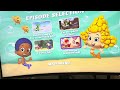Bubble Guppies Fin Tastic Fairy Tales 2022 DVD Menu Walkthrough