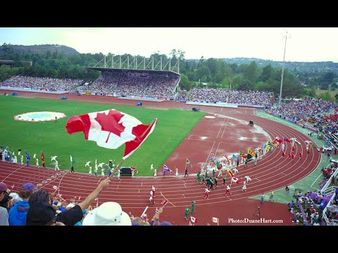 1994 Commonwealth  Games Opening Ceremony Victoria Canada.