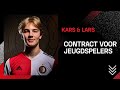 Feyenoorders tot 2024!  ?? Eerste contract voor Kars van Veldhoven & Lars de Blok