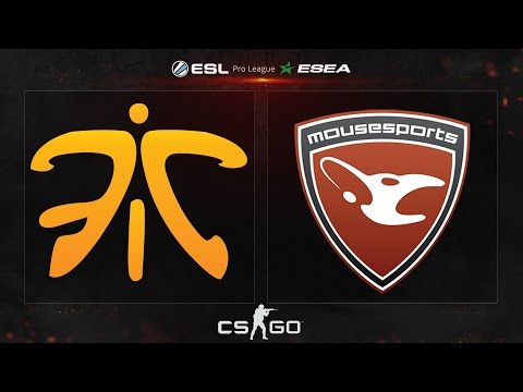 CS:GO - Fnatic vs. mousesports [Overpass] - ESL ESEA Pro League Season 2 - Week 8, Day 2