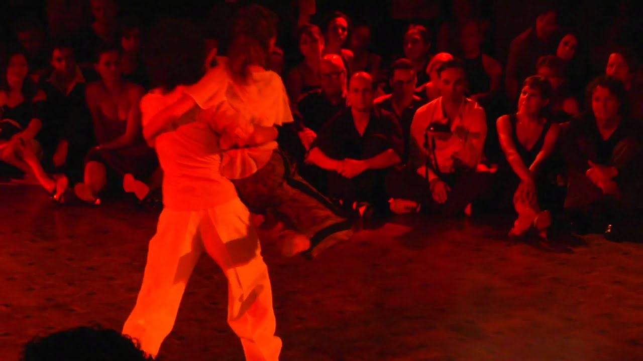 btf 2011 - demo 1 Cecilia Garcia y Serkan Gokcesu @ Brussels tango festival 2011