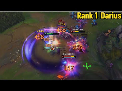 Rank 1 Darius: GOD LEVEL DARIUS be Like...