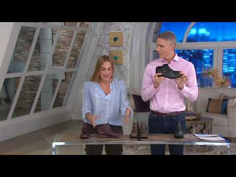 Earth Leather Ruched Ankle Boots - Ronan on QVC