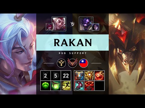 Rakan Support vs Alistar - TW Grandmaster Patch 25.10