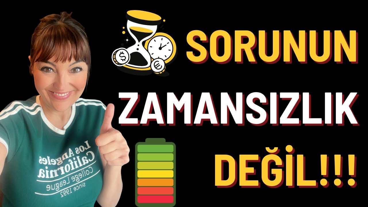 Zamanın Yok Değil, Enerjin Yanlış Yerde | 2026'da Kariyerinde Sıçra | Bölüm: 1