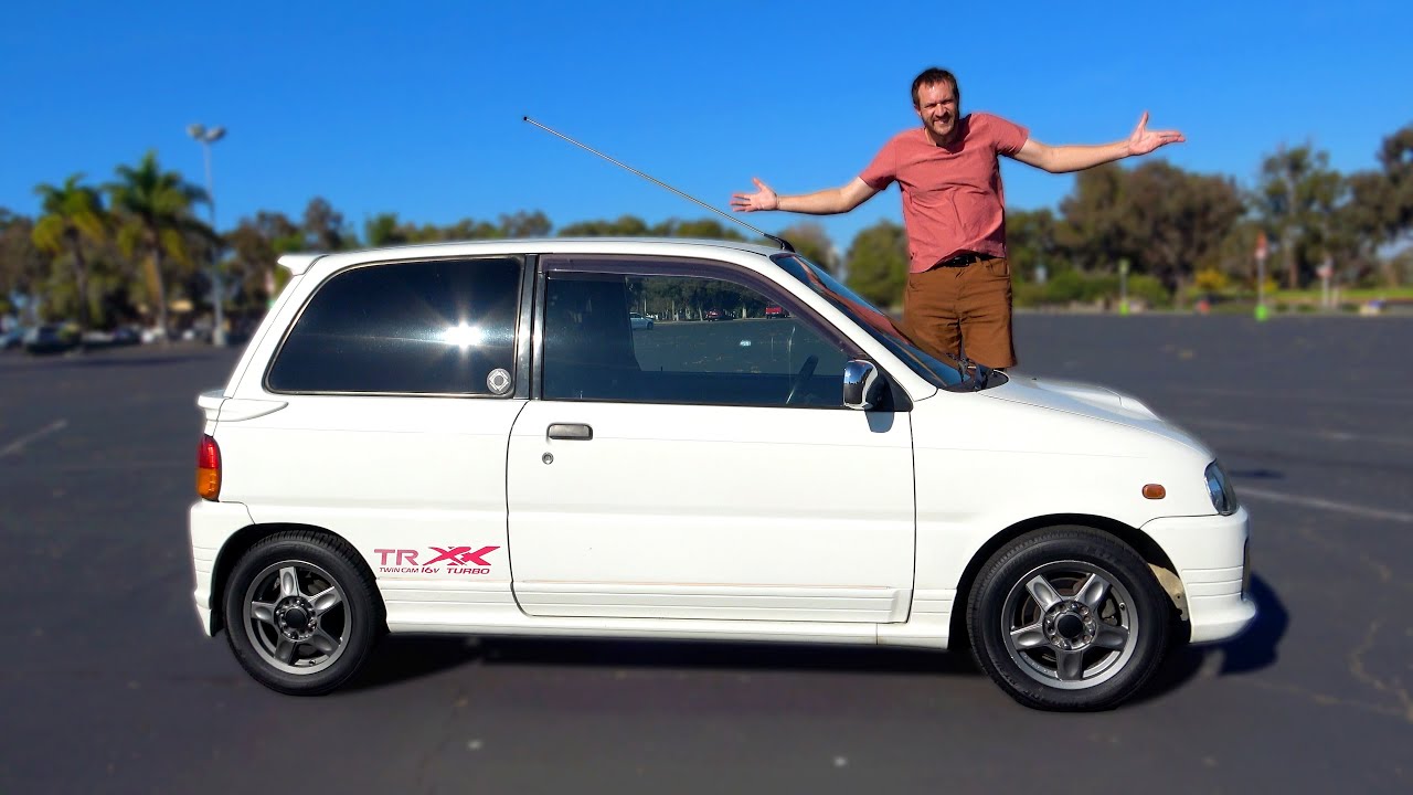 The Daihatsu Mira TR-XX Avanzato R4 Is Tiny Fun