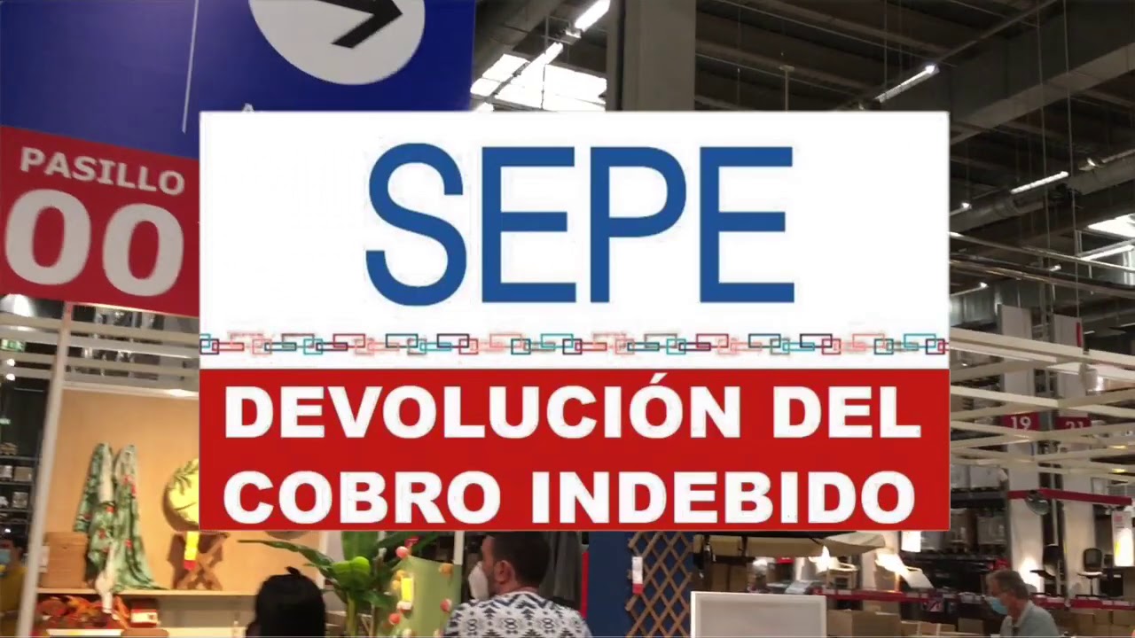 Devolución del cobro indebido al SEPE