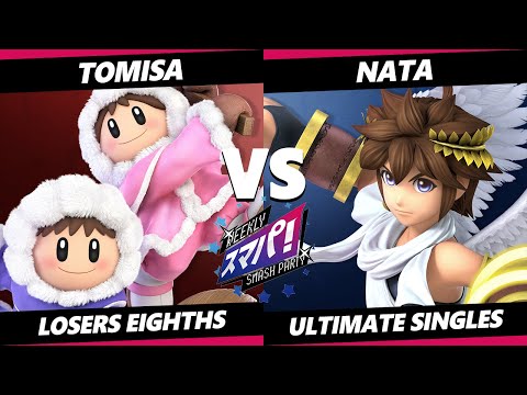Sumapa 101 Top 8 - Tomisa (Ice Climbers) Vs. Nata (Pit) Smash Ultimate - SSBU