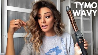 TESTING THE NEW TYMO WAVY AUTO ROTATING CURLING IRON: HONEST OPINION