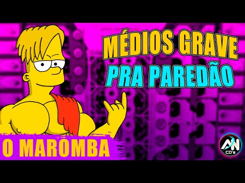 SUPER MÉDIOS GRAVE PRA PAREDÃO - TESTANDO O SOM - O MAROMBA (AN CDs)