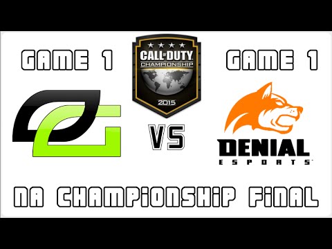 Call Of Duty North American Championships 2015 Grand Finals - OpTic Gaming vs Denial - GAME 1