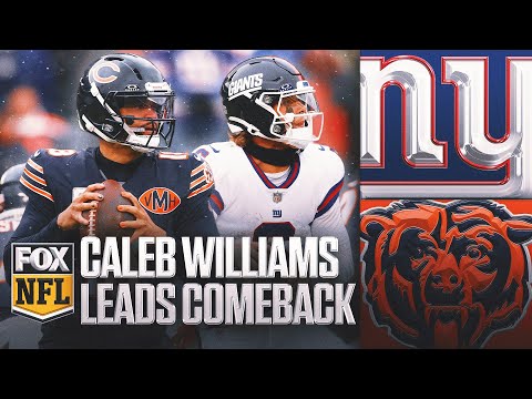 'We saw the best version of him' 😤 Greg Olsen & Joe Davis recap Caleb Williams CLUTCH win for Bears
