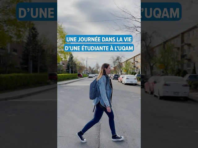 Suivez Maryse (enseignement en adaptation scolaire et sociale) dans sa journée à l’UQAM