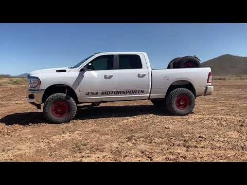 First impression, Carli Dominator 3.0, King shocks, 2020 Ram 3500, 37” tires, offroad Towrunner