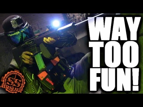 Full Auto CQB Airsoft Game! Would You Play?