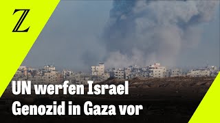 UN-Kommission wirft Israel Völkermord in Gaza vor – so reagieren Israe
