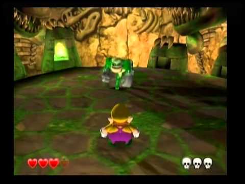 Let's Play Wario World - #2. Greenhorn Forest Boss: Greenfist
