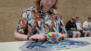 57.43 [former] PR Megaminx average | Wiltshire Summer 2025
