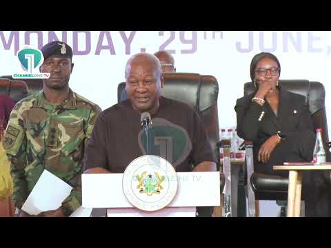 President Mahama Launches Push to Revamp Tema Integrated Industrial Park
