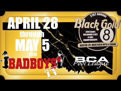 2019 BCAPL Black Gold 8-Ball: Women's Silver Teams - Pool Chicks vs. KATNNNOK