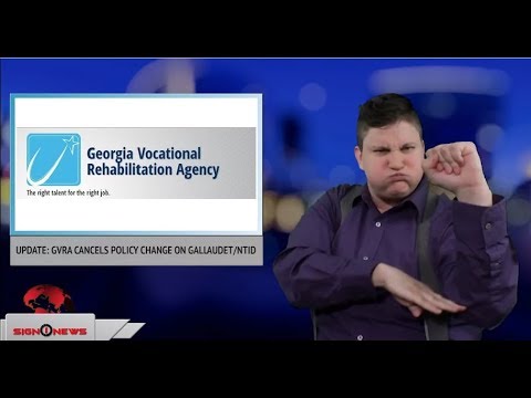 Update: GVRA cancels policy change on Gallaudet/NTID (ASL - 3.8.18)