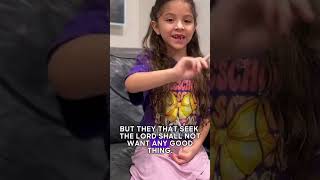May 2026: Abeka Bible Verse (Psalm 34:8-13) #Shorts