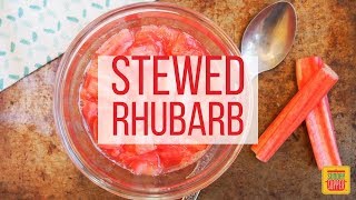 Stewed Rhubarb