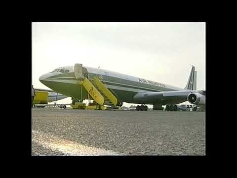 Boeing 707  Memphis Air SU-AVZ  , Ostend Airport  2001