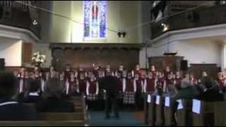 Dunstanza sang Bogoroditse in the Knox church(The Big Sing 2012)New Zealand