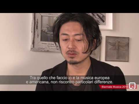 Biennale Musica 2016 - Ryo Murakami (intervista)