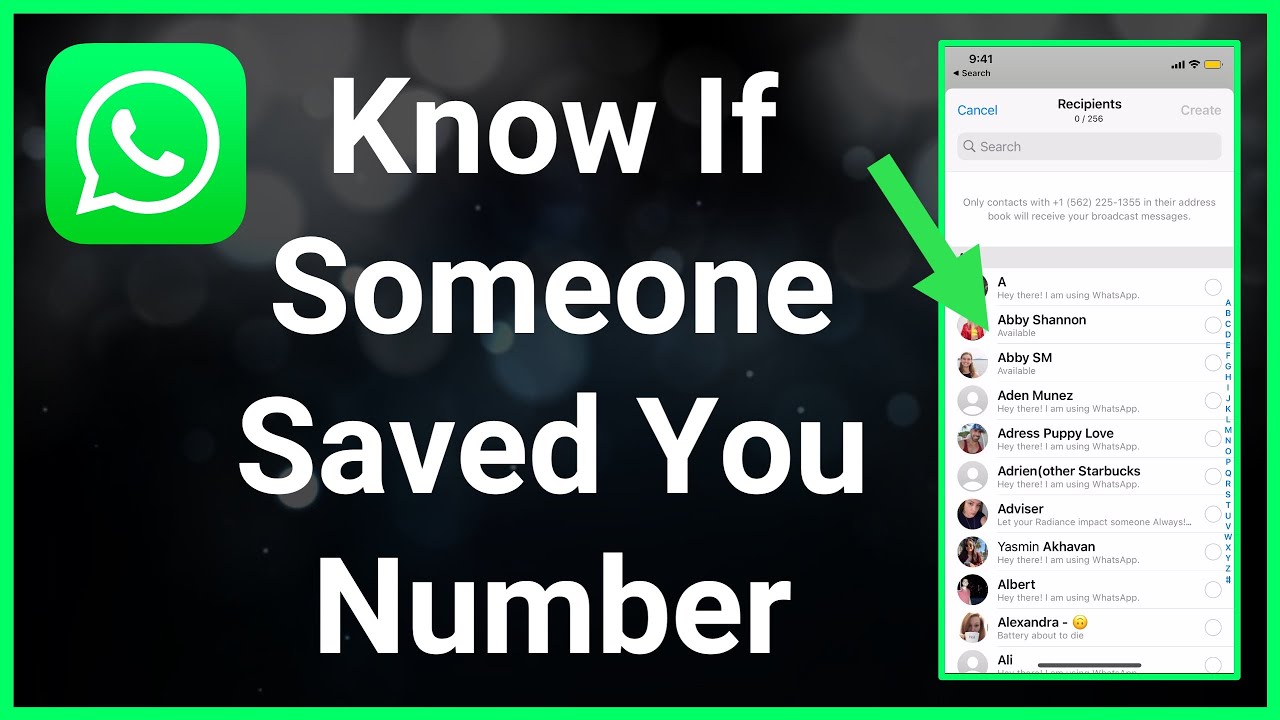 How to know if a friend has changed their WhatsApp number?