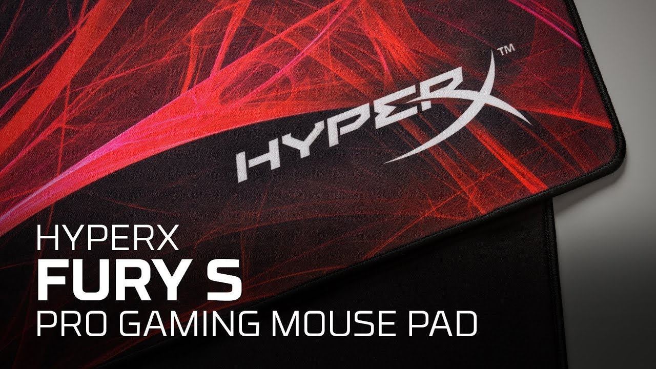 Ігрова поверхня HyperX Fury S Small - Speed Edition (Black) HX-MPFS-S-SM video preview