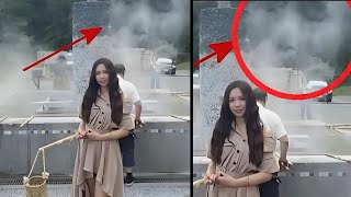 溫泉霧氣【漸化魔形】！下一秒... | 非常人類