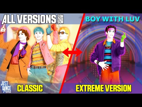 COMPARING BOY WITH LUV | JUST DANCE COMPARISON [ALL VERSIONS]