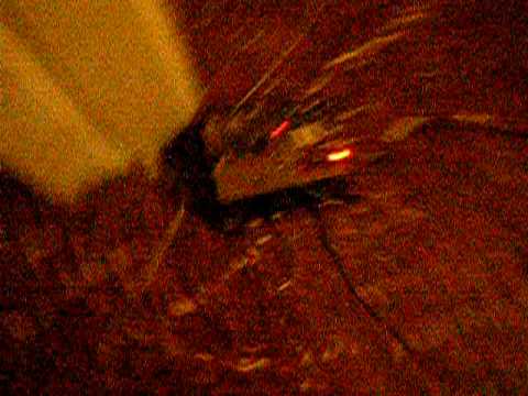 Small robotic car, test 1