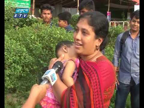 চট্টগ্রামের বৃক্ষমেলায় নানা বয়েসী মানুষের ভীড়