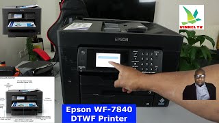 Epson Workforce WF 7840 DTWF Printer -First Look is it High-quality or a Scam? #wifi printer
