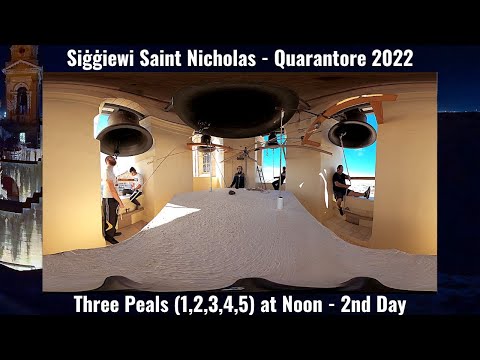 Tlett Moti (2022 - 1,2,3,4,5 - 360) - Siġġiewi San Nikola - it-Tieni Jum tal-Kwaranturi - 5 Qniepen