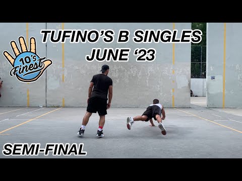 Tufino’s B Singles June ‘23 | Semi-Final: Manny VS. Santana