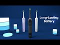 Braun Oral-B Elektrinis dantų šepetėlis D103 Vitality Pro Įkraunamas Suaugusiems Šepetėlių skaičius galvutės įeina 1 Baltas Number of teeth brushing modes 3
