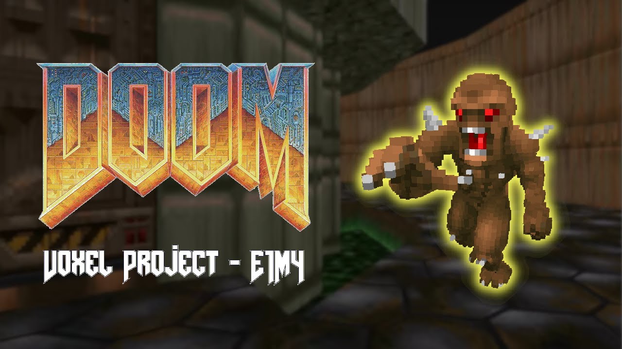 Doom Voxel Preview - E1M4 - Command Control - Redux - YouTube